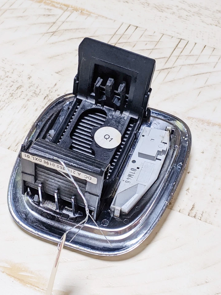 ✅ 00-06 Mercedes W215 CL600 consola central cambio bisel moldura OEM Foto 4 de 4