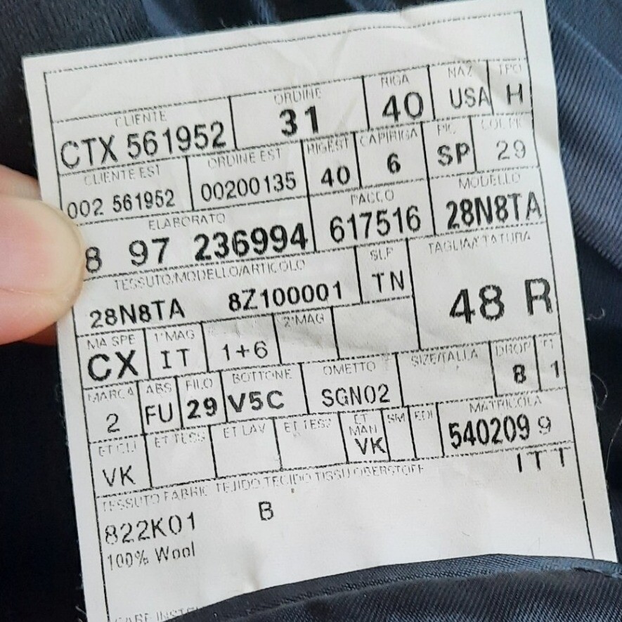 Versace Classic V2 Men 48R Wool Blazer Coat Black Four Metal Buttons Italy Made thumbnail 2