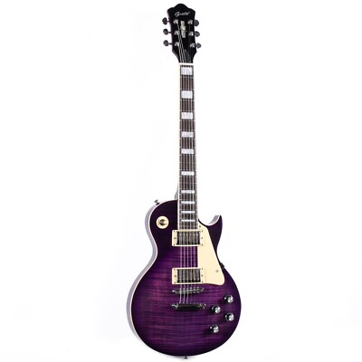 Grote LP Style LPYSー006 Grote LP Electric Guitar: Solid Mahogany Body LPYS-006(Purple) | eBay