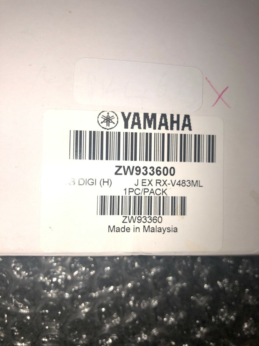 YAMAHA ZW933600 PCB ASSY DIGITAL TO SUIT RXV483 / HTR4071 | eBay YAMAHA ZW933600 PCB ASSY DIGITAL TO SUIT RXV483 / HTR4071 | eBay