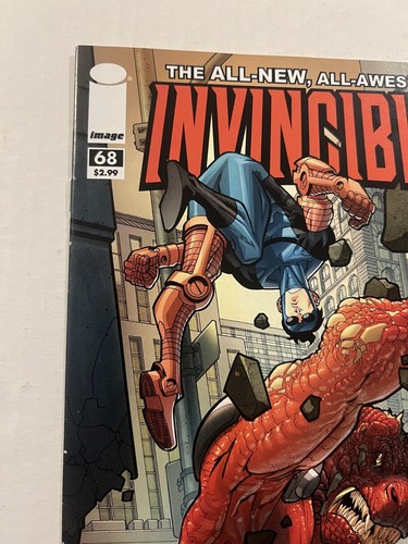 INVINCIBLE #68 1ST APP OF DINOSAURUS RYAN OTTLEY COVER & ART IMAGE COMICS 2009 - Picture 3 of 6
