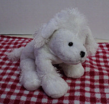 Ganz Webkinz 2006 White Poodle Plush Stuffed Animal Toy 6  AUCT 11779