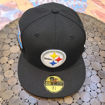 NEW ERA 59 FIFTY 5950 NFL PITTSBURGH STEELERS PRO BOWL MENS FITTED HAT SZ 7 3/8 New Era | Accessories | New Era 59 Fifty 595 Nfl Pittsburgh  main image 2
