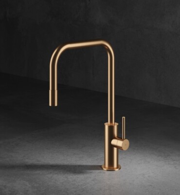 MGS SPINDN-MRGK Spin D Faucet Knurled Handle MATTE ROSE GOLD New in Box!