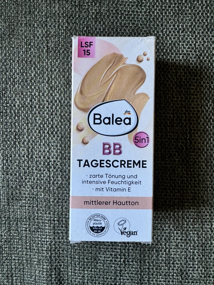 Balea BB Tagescrene Getönt Mittlerer Hautton LSF 15