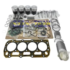 N844 N844L Overhaul Rebuild Kit (No Liner) For Shibaura N844T N844LT Engine STD