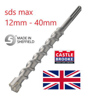  SDS MAX GEMAUERBOHRER BIT WOLFHARTMETALLSPITZE, FÜR STEINBETONZIEGEL  