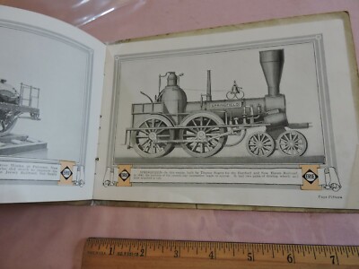 Rare 1815 - 1915 ERIE Railroad ERR 32-page illustrated History