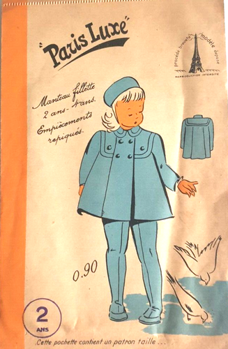 Patron De Couture Paris Luxe Vintage – Saharienne Taille 44 – Neuf Sous Scellé