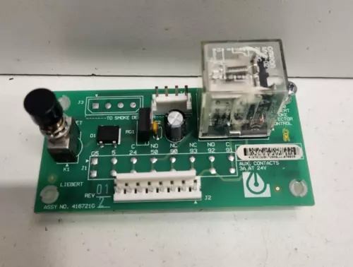 GUARANTEED! EMERSON 24V SMOKE DETECTOR CONTROL BOARD 416721G