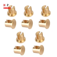 Fit For Harley Dyna Touring Sportster Softail Throttle/Idle Cable Ferrule 10 Pcs