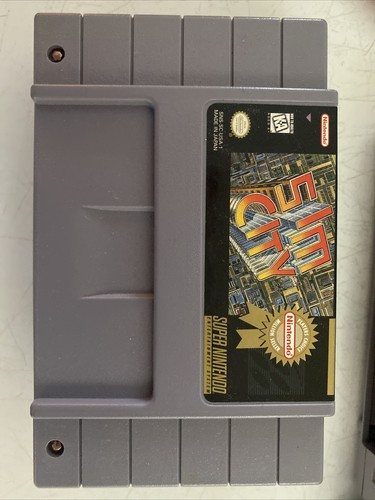 SNES lot Of 5 Sim City Zoop Super Scope Jeopardy Sports Caesar Tested Nintendo - Picture 5 of 8