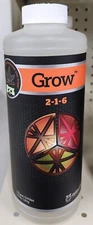 Cutting Edge Grow solutions 32oz Grow 2-1-6 base plant nutrient