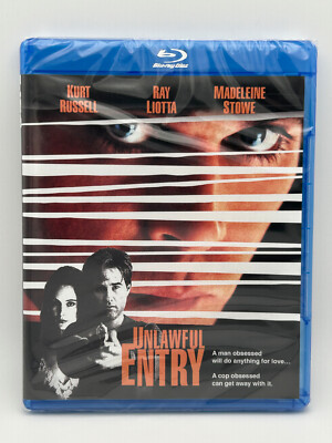 Unlawful Entry (1992) Blu-ray Shout Scream Factory Kurt Russell Ray Liotta NEW