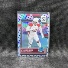 Myjai Sanders #284 Stars Prizm 2022 Panini Donruss Optic Football