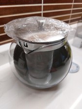  New Stainless steel Teapot inc Infuser Basket VGC, unused.