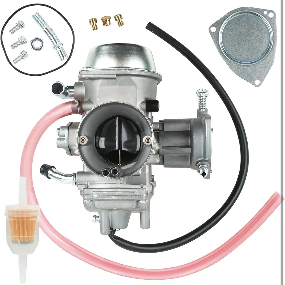 Carburador carburador para Yamaha Rhino 660 YXR660 2004-2007 Yamaha Grizzly Qlink UTV Foto 3 de 4