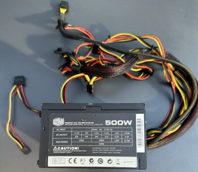 Cooler Master RS-500-ACAB-B1 500 Watt V2.31 80 Plus Power Supply PSU