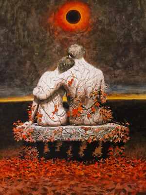 Until the End - Miles Johnston 327/368 Art 30 x 38cm signiert NEW & SOLD OUT 