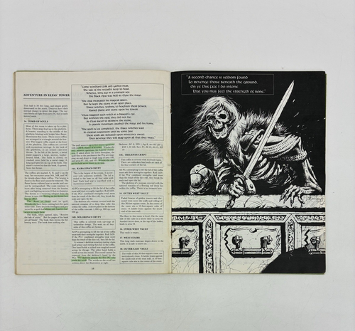 Rahasia - Dungeons & Dragons Basic Game Module B7 - TSR #9115 - 1984 VTG - Picture 8 of 12