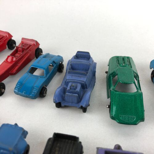 Vtg Lot Tootsie Toy Die Cast Cars Truck Porsche Ferrari Fiat Chevy Roadster Drag - Picture 3 of 10
