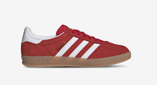 Adidas Gazelle Indoor Red JI2063 Mens Shoes size 9.5 Brand new in Original Box