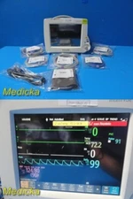 2012 Philips Patient Monitor, MP30 W/ M3001A MMS Module & Accessory Leads ~31464