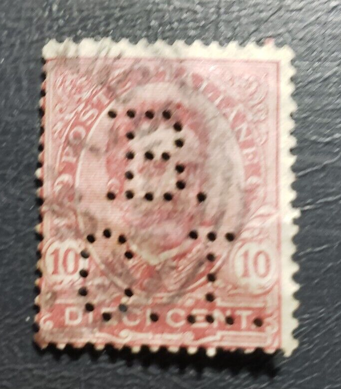 Stamp Europe Italy 1891 King Humbert I A34 #68 10c claret | eBay