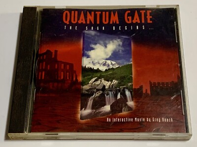 Quantum Gate Windows Interactive Movie PC Video Game Greg Roach 1993 Hyperbole