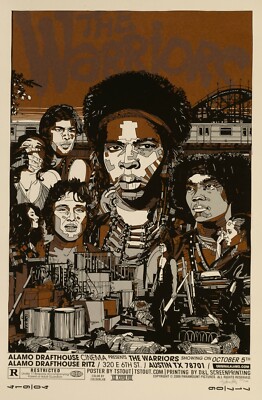 THE WARRIORS POSTER TYLER STOUT MICHAEL BECK JAMES REMAR DORSEY WRIGHT TYLER