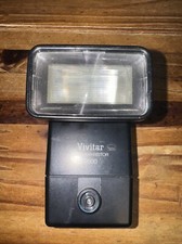 Vintage Vivitar Zoom Thyristor 3500 Flash Adjustable positions Nice