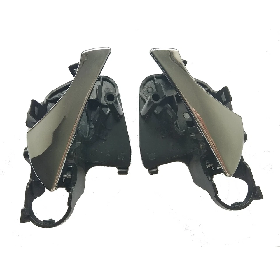For 98-02 Daewoo Nubira Chrome Inside Front Left Right Door Handle Chrome 2Pcs - Изображение 2 из 4
