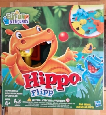 Hippo Flipp Das Große Murmelmampfen Hasbro Elefun & Freunde ab 4 Jahre 2 - 4 Sp.