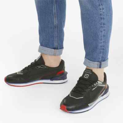 Puma BMW MMS Low Racer [306805-01] Black Marina White US 11.5 UK 10.5 EUR 45