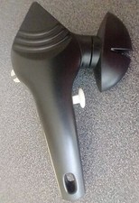 Ergonomic Manual Can Opener Black with Wide Grip and pincher