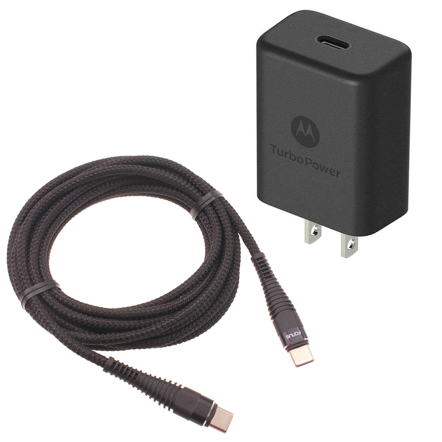 For Samsung Galaxy S24/Ultra/Plus - TurboPower PD 27W Fast Home Charger 6ft
