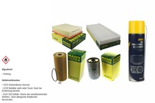 MANN FILTER Paket MANNOL Klimareiniger für VW Passat 3B2 1.9 TDI Audi A4 8D2 B5