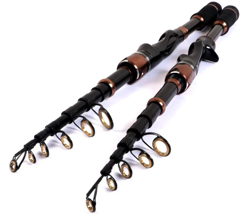 Spinning Hand Sea Rod Carbon Fiber Telescopic Fishing Rod Spinning Casting Rods