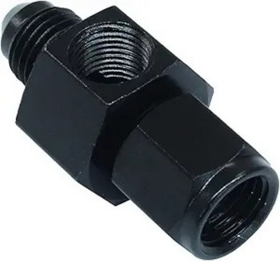 #ad #ad 4AN Fuel Pressure Take Off Fitting Male Flare to Size: AN4 with 1 8 NPT Port $14.99