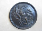 Civil War Eagle Cartridge Box Sling Breastplate Marked W.H. SMITH Brooklyn, NY