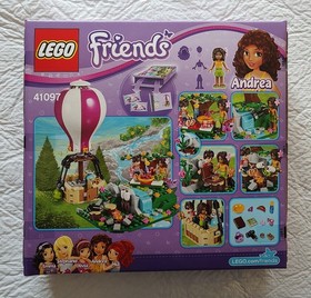 NEW Lego FRIENDS 41097 Heartlake Hot Air Balloon. + (3) Bonus Polybags