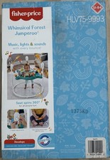 Baby Bouncer Whimsical Forest Jumperoo Activity Center with Music and Lights, Un