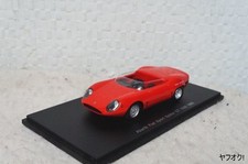 Spark Abarth Fiat Sports Spider OT1600 1965 1 43 Mini Car Red