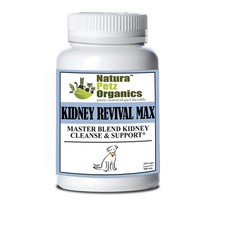 Organic Pet Systems Kidney Cleanse Supplement for Dogs  Cats   250 Caps