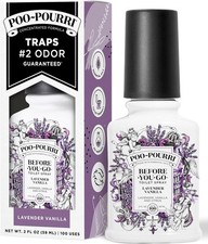 Poo-Pourri Before-You-Go Toilet 2 Fl Oz (Pack of 1), Lavender Vanilla Scent 