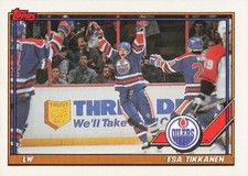 1991-92 Topps #378 Esa Tikkanen