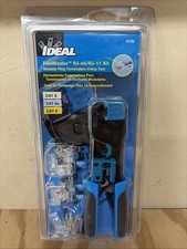 Ideal 33-700 TeleMaster RJ-45/RJ-11 Modular Plug Termination Crimp Tool Kit