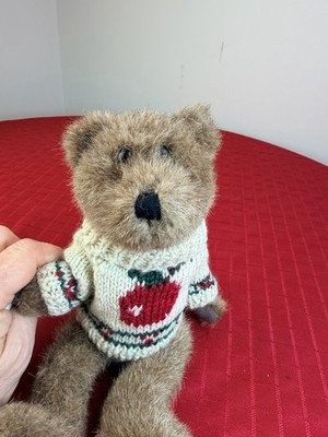 Boyds Bears J.B. Bean Associates Plush Bear Strawberry Sweater 11
