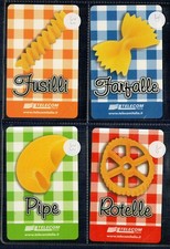GIAN - Thematic Series 'LONG LIVE PASTA' 4 New Cards Complete