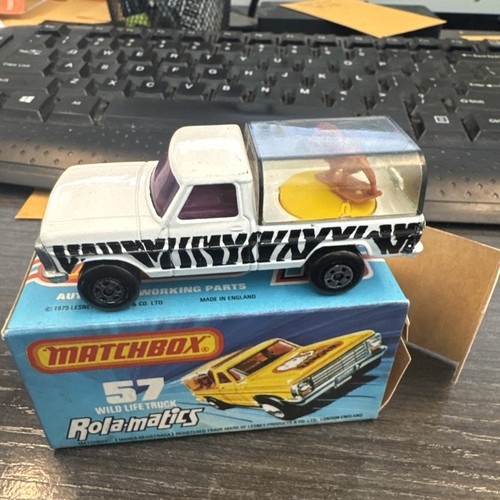 Matchbox 1973 Roll-Magic’s # 57 Wild Life Truck weiß - Bild 8 von 16
